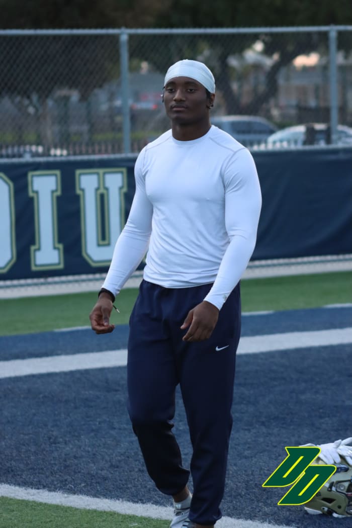 St. John Bosco running back Cameron Jones during a practice in Bellflower this fall.